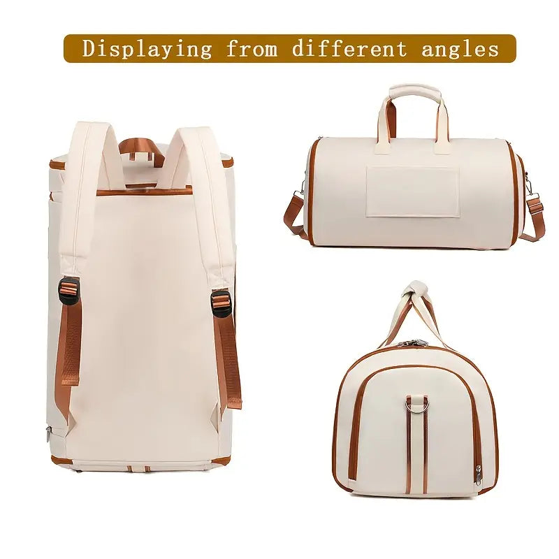 Multi-Functional Travel Handbag