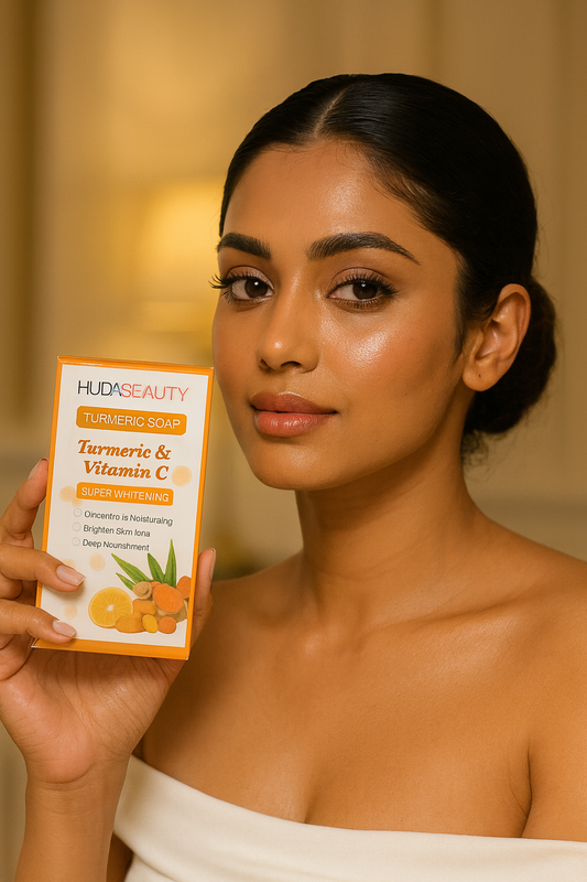 Huda Beauty Turmeric & Vitamin C Soap – Deep Nourishing Glow