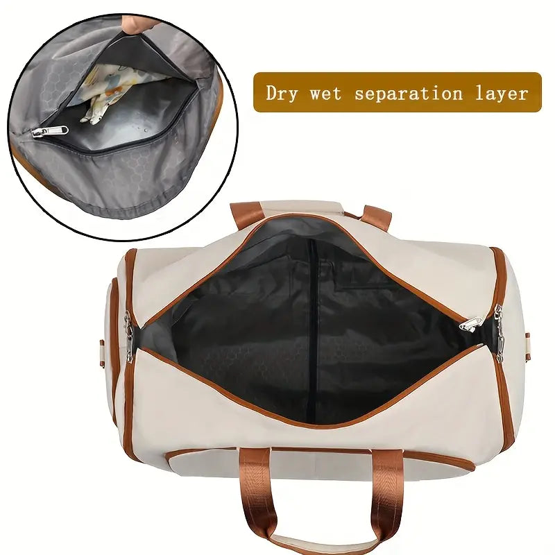 Multi-Functional Travel Handbag
