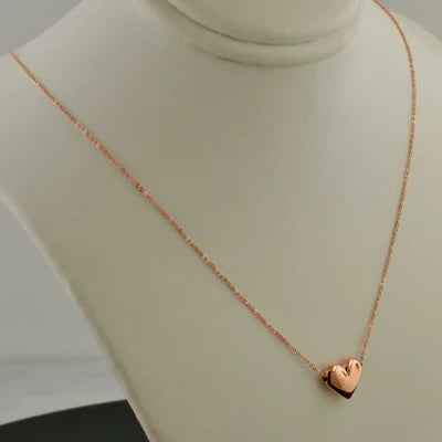 Magnetic Heart Golden Pendant