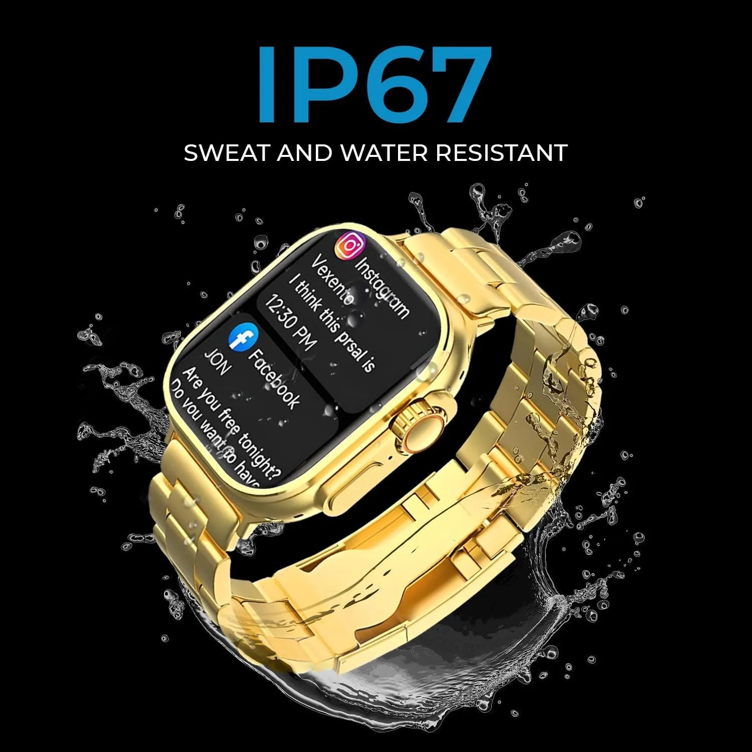 24K Gold Ultra Watch